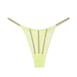 Victoria’s Secret very sexy sheer shine thong panty